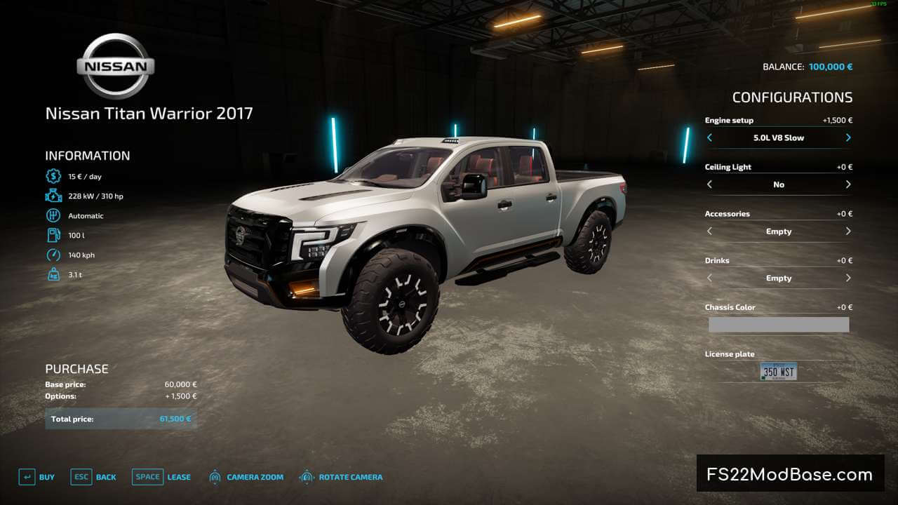 Nissan Titan Warrior