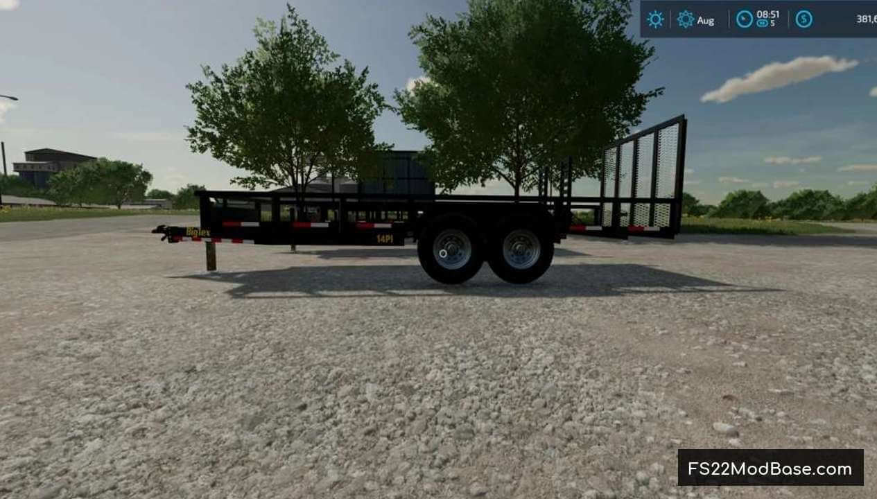 bigtex HD utility trailer