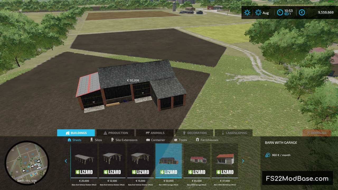 Barn With Garage