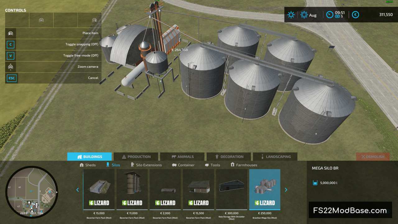 Brazilian Mega Silo