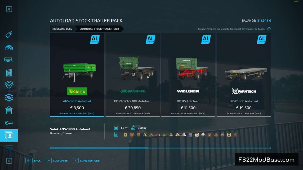 Autoload Stock Trailer Pack