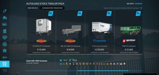 Autoload Stock Trailer Pack