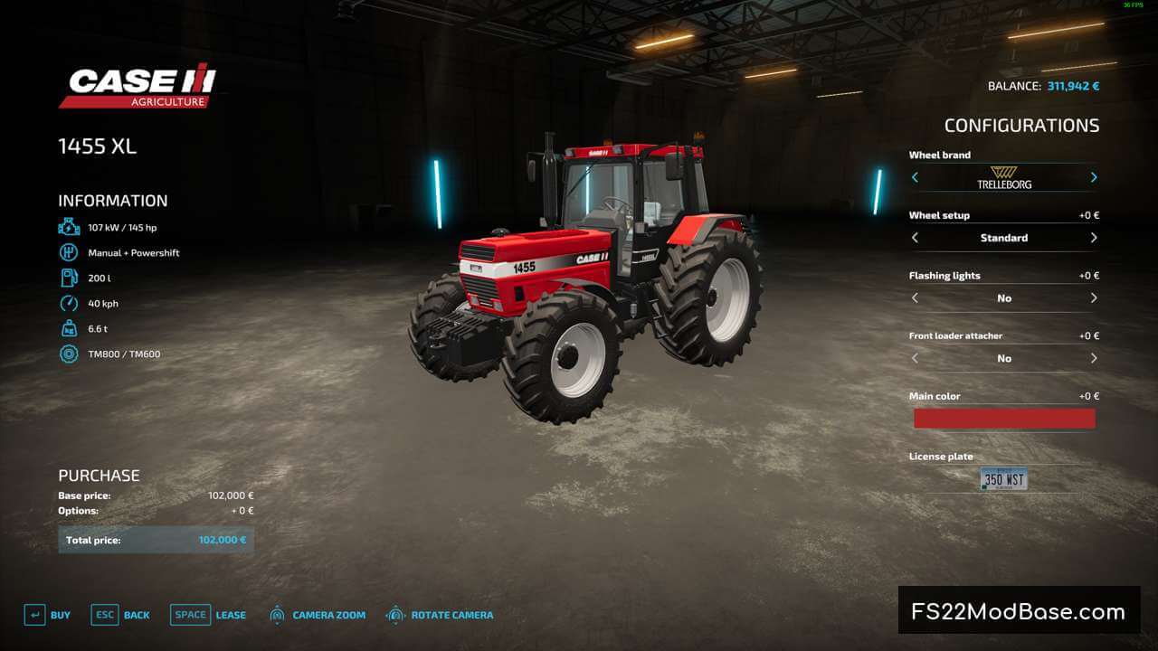 Case IH 1455 XL