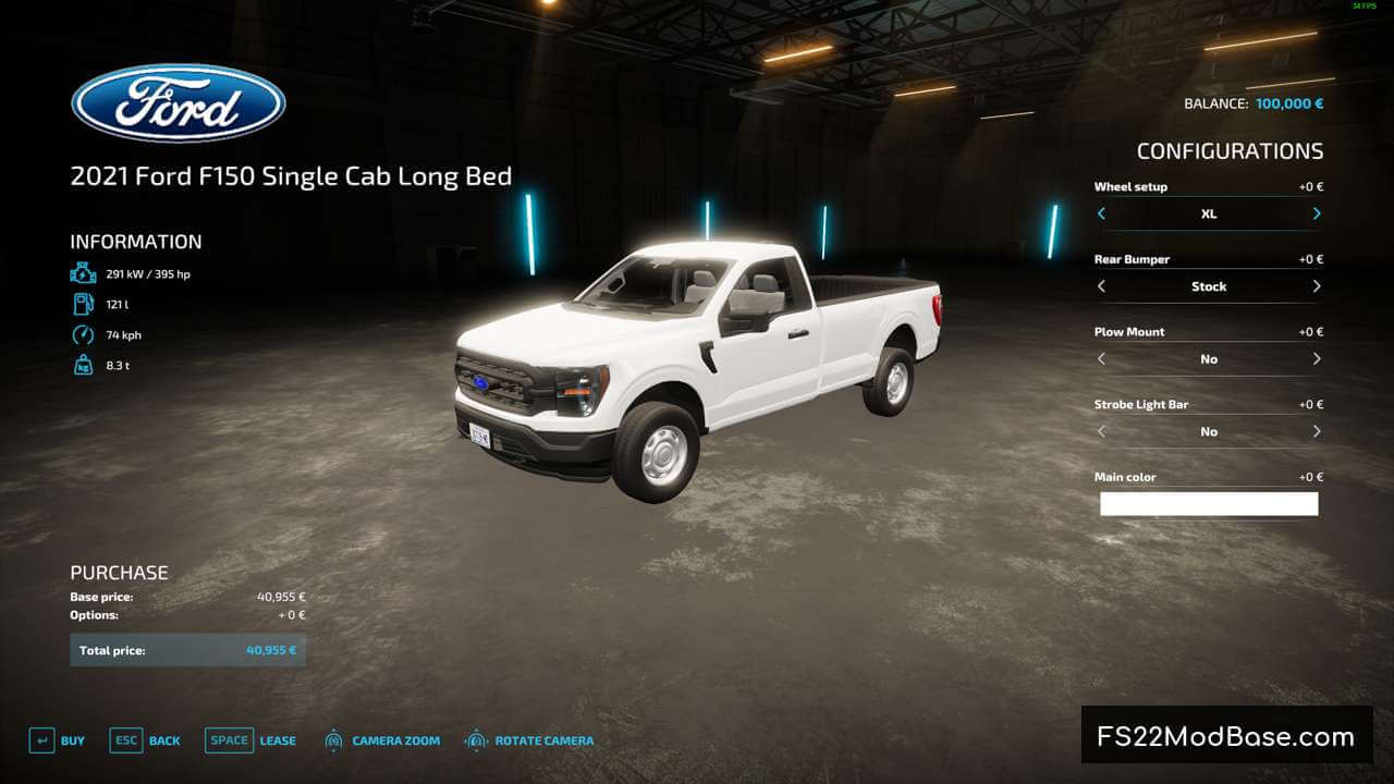 2021 Ford F150 Single Cab