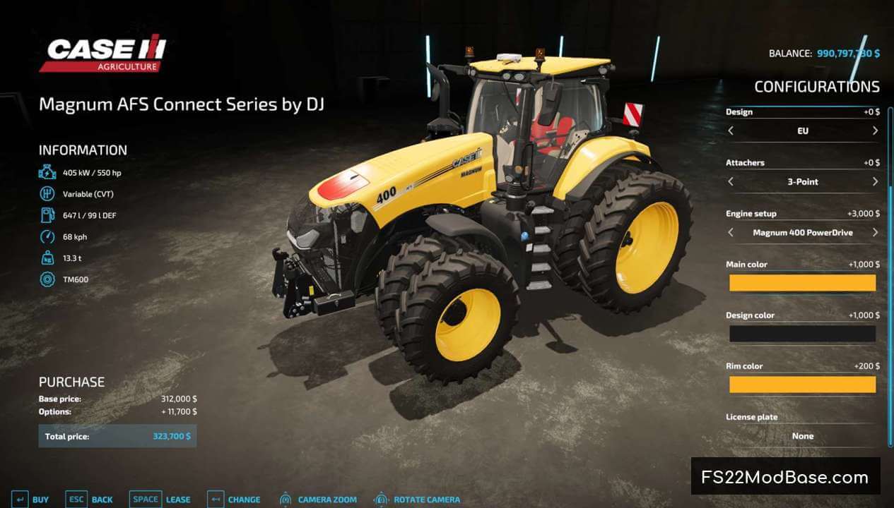 CaseIH MagnumT4B by DJ Modding