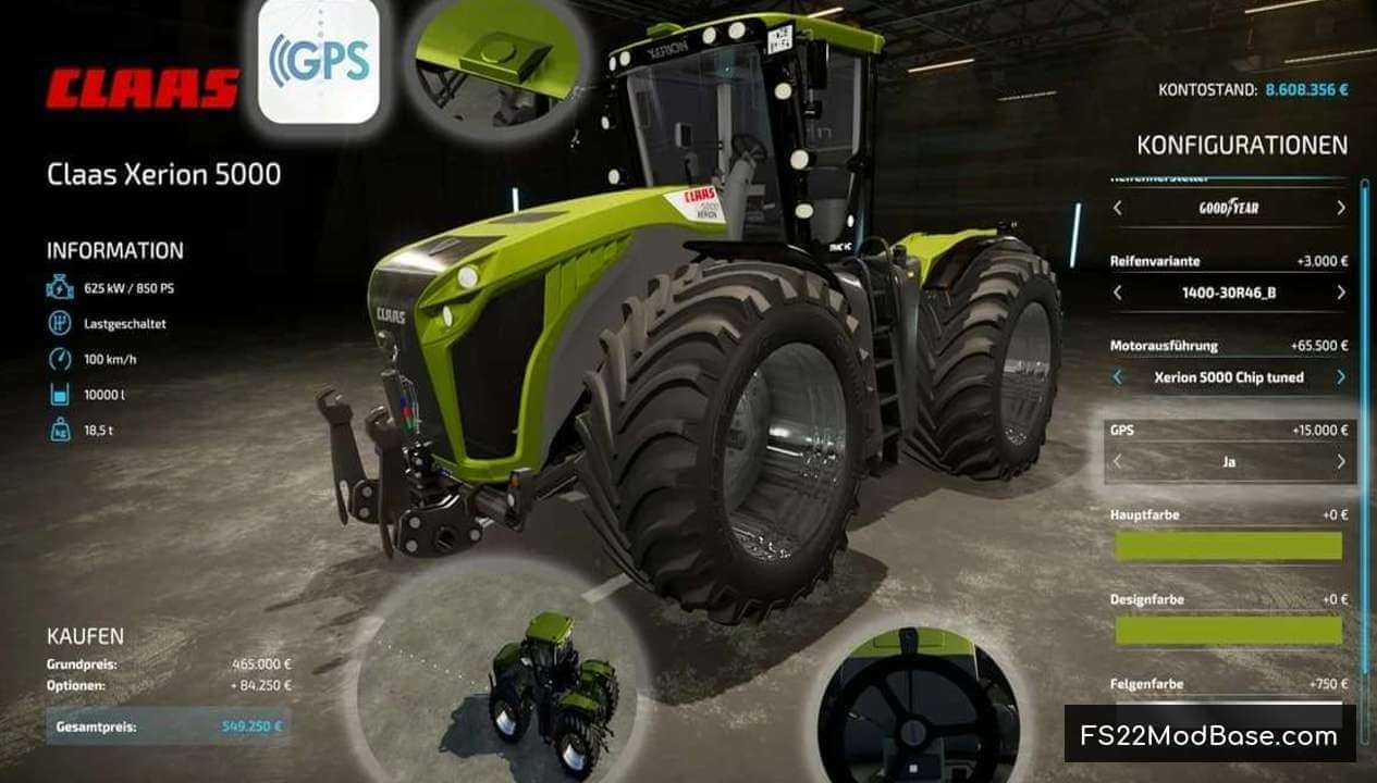 Claas Xerion 4000 4500 5000