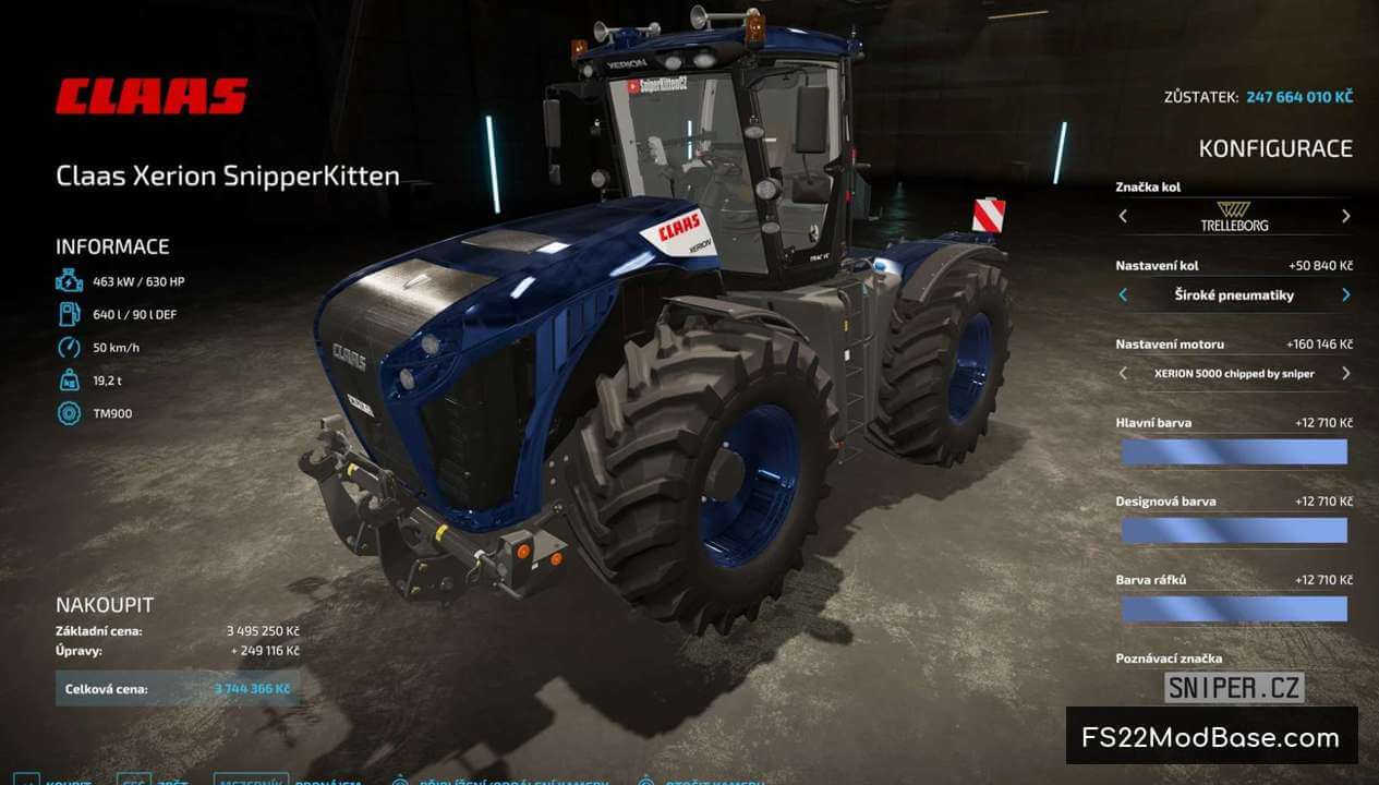 Claas Xerion SnipperKitten