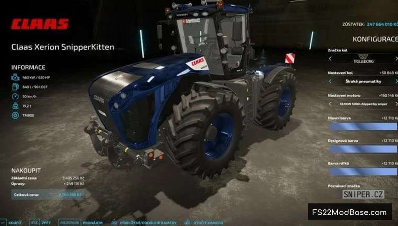 Claas Xerion SnipperKitten