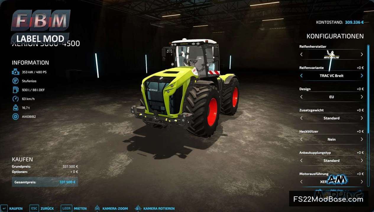 Class Xerion 5000 by AM Modding