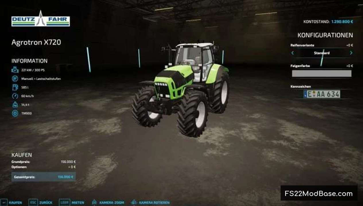 Deutz Agrotron X720