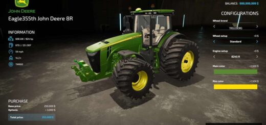 Eagle355th John Deere 8R