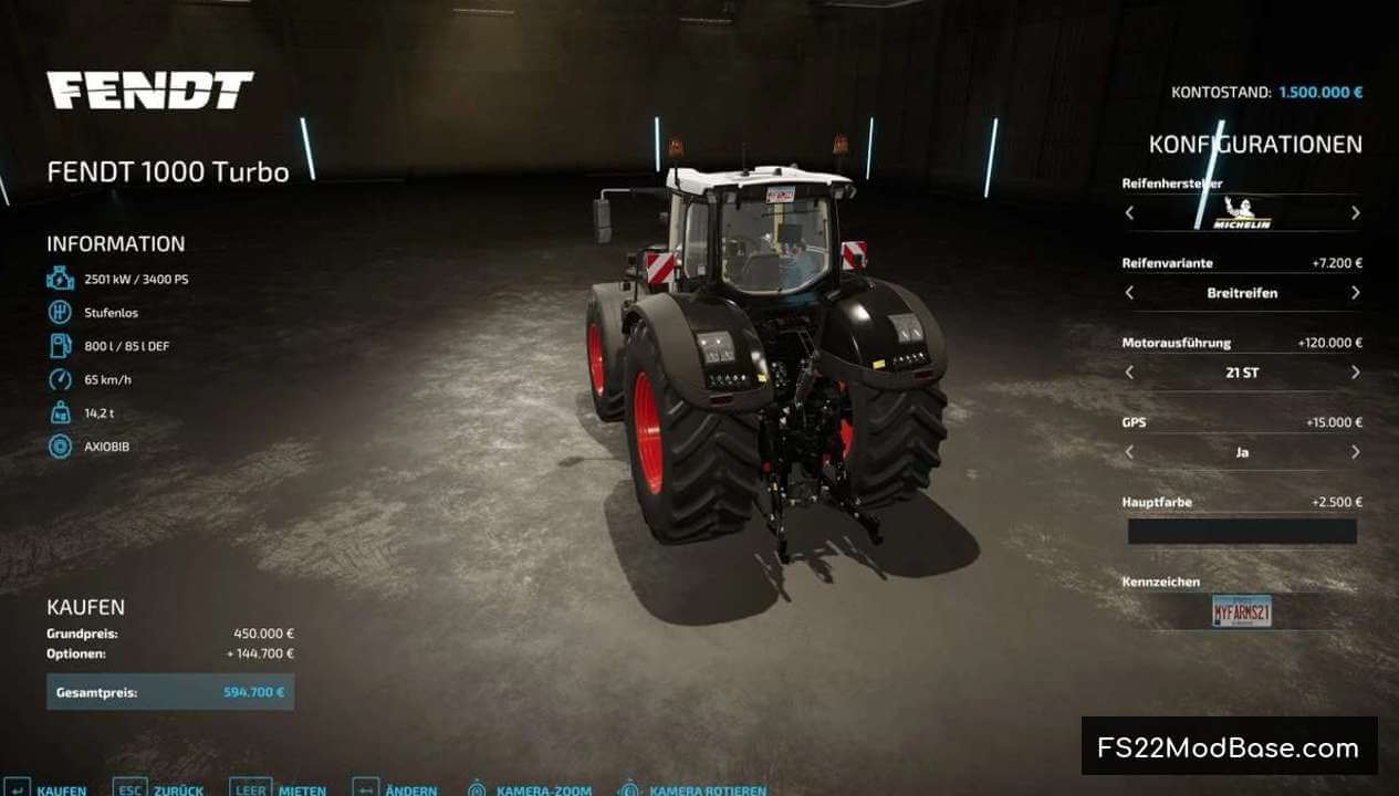 Fendt 1000 Turbo