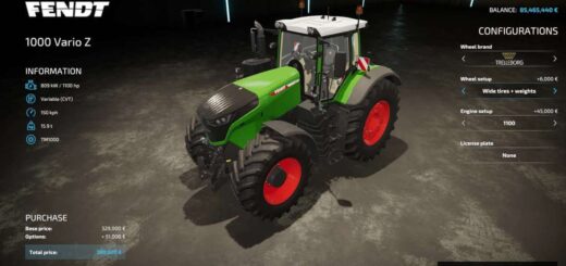 Fendt Vario 1000Z