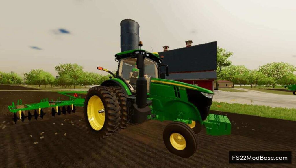 John Deere 7r Us Series Farming Simulator 22 Mod Ls22 Mod Fs22 Mod 8316