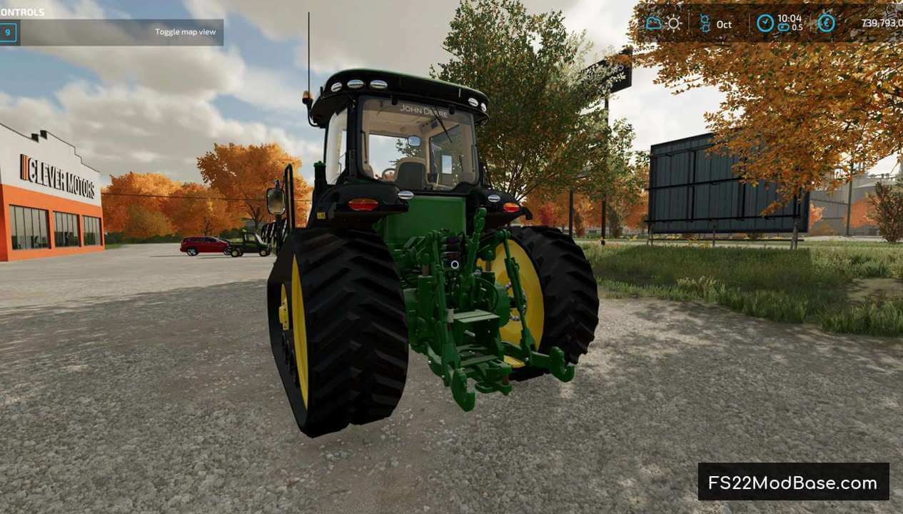 John Deere 8rt Series Farming Simulator 22 Mod Ls22 Mod Fs22 Mod 7952