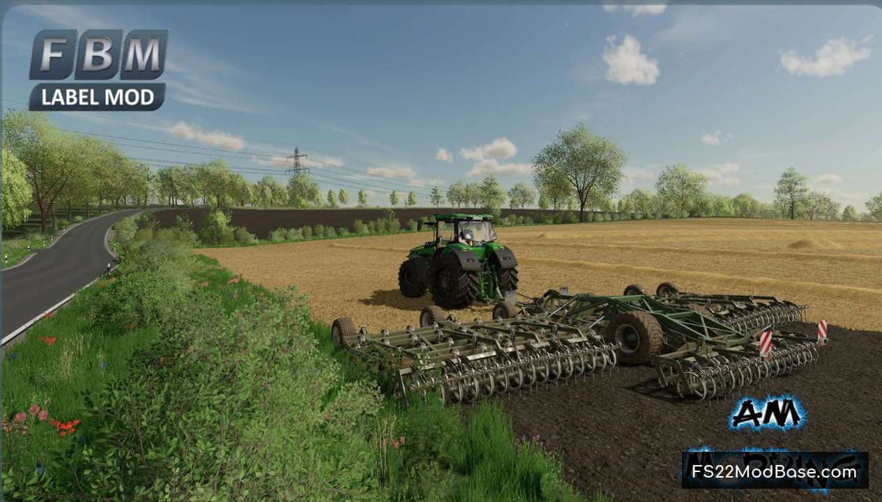 John Deere 8R by AM Modding