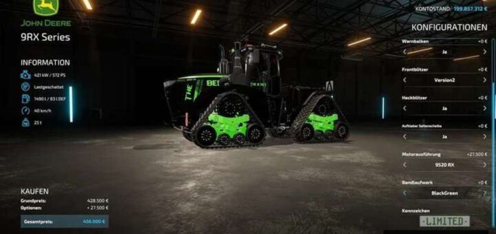 John Deere 9RX The Beast