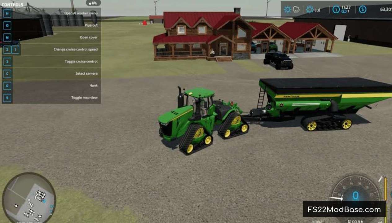 John Deere 9RX Wide Track Series