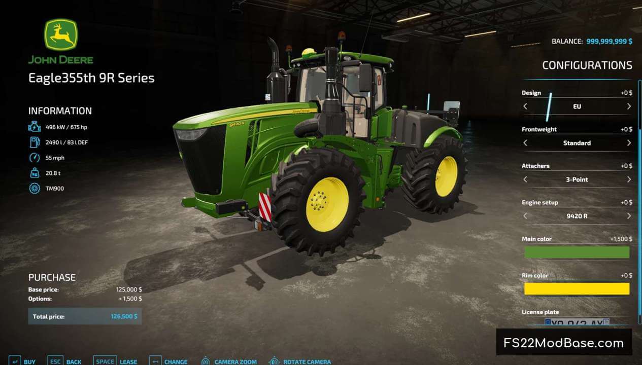 John Deere 9R