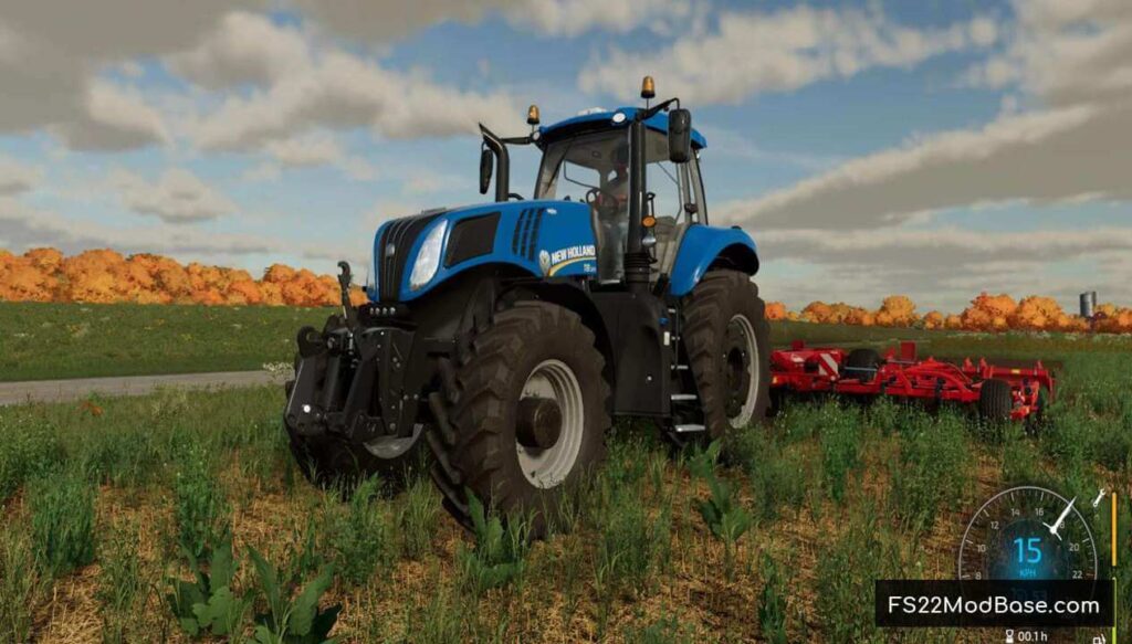 New Holland T8 - Farming Simulator 22 Mod | LS22 Mod | FS22 Mod