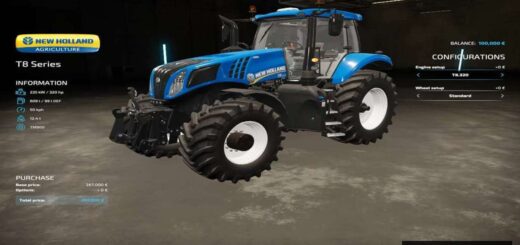 New Holland T8