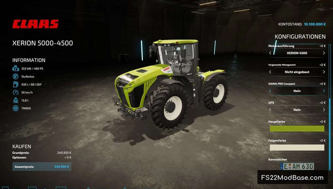 Xerion 4500-5000