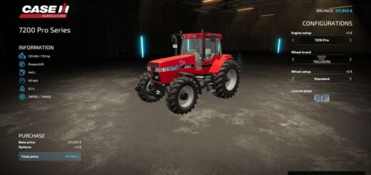 CASE IH Magnum 7200 Pro Series