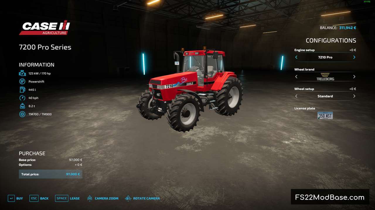 CASE IH Magnum 7200 Pro Series