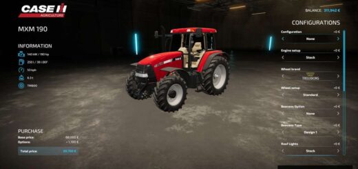 Case IH MXM 190