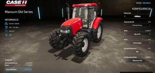 Case IH Maxxum 140