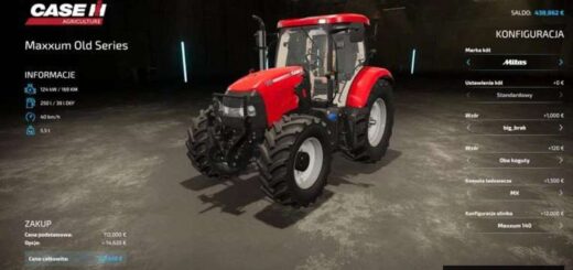 Case IH Maxxum 140