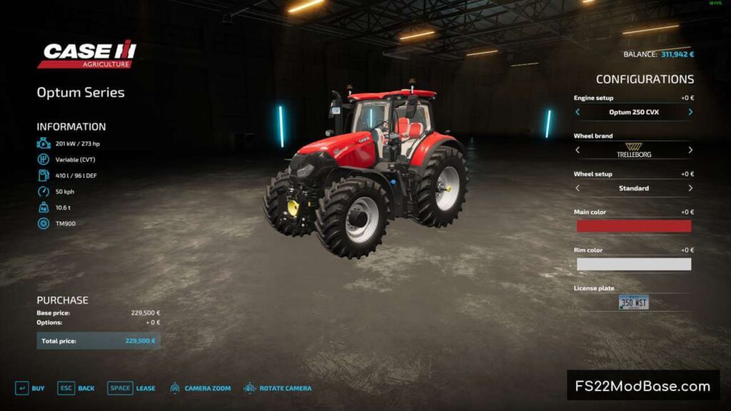 Case Ih Optum Tier 4b Farming Simulator 22 Mod Ls22 Mod Fs22 Mod 8070