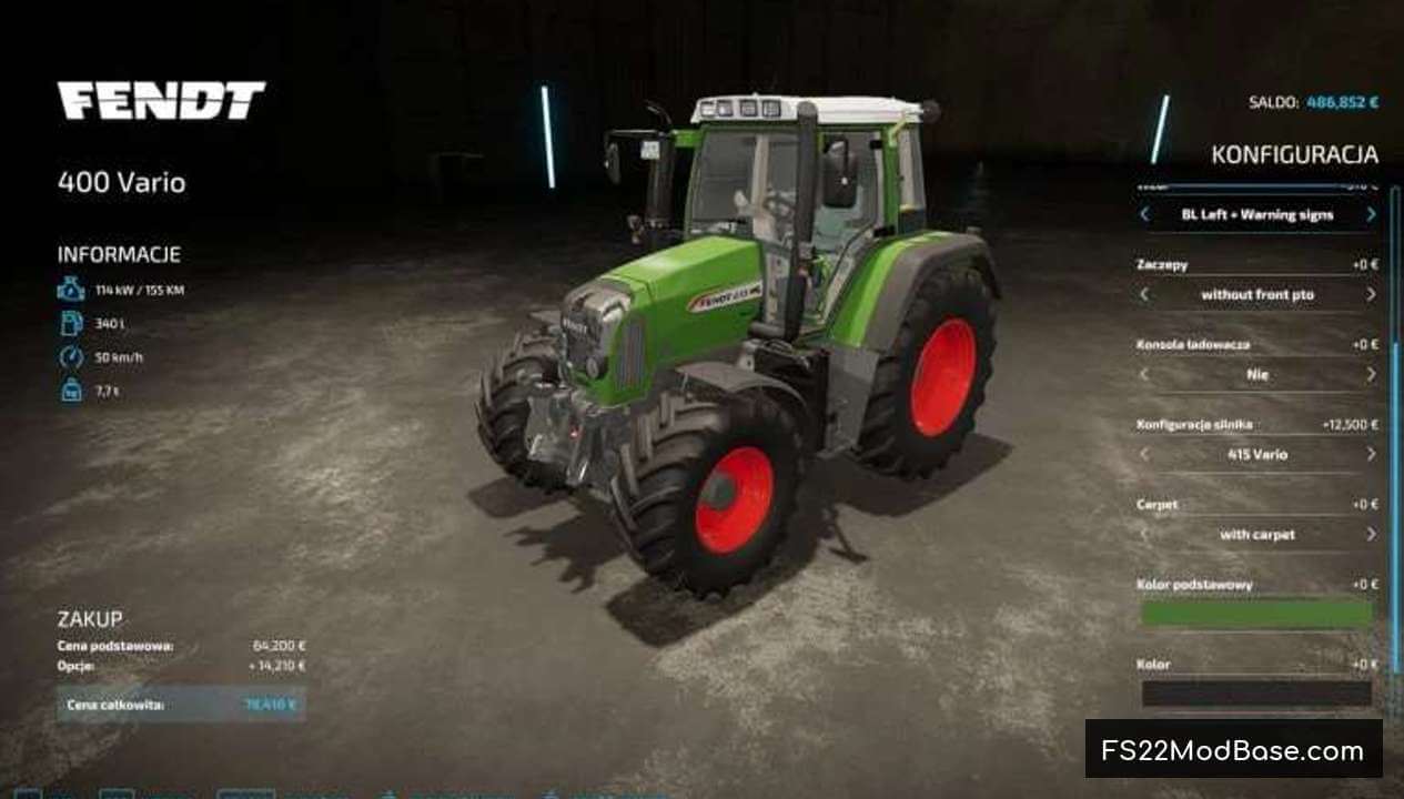 Fendt 400 Vario