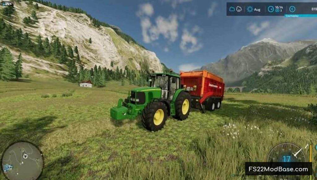 John Deere 6000 Series Farming Simulator 22 Mod Ls22 Mod Fs22 Mod 6788