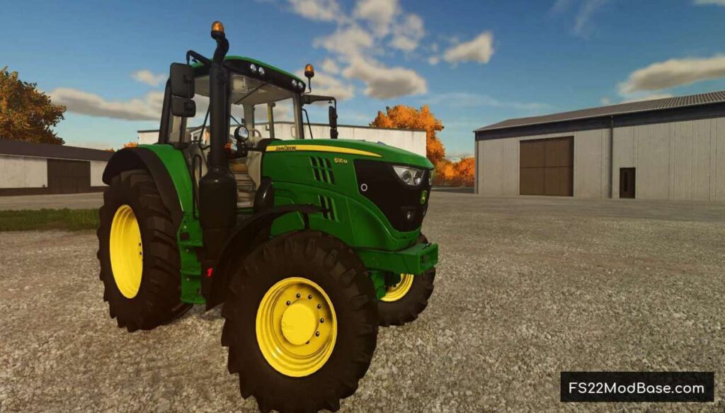 John Deere 6135M - Farming Simulator 22 Mod | LS22 Mod | FS22 Mod