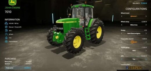 John Deere 7010