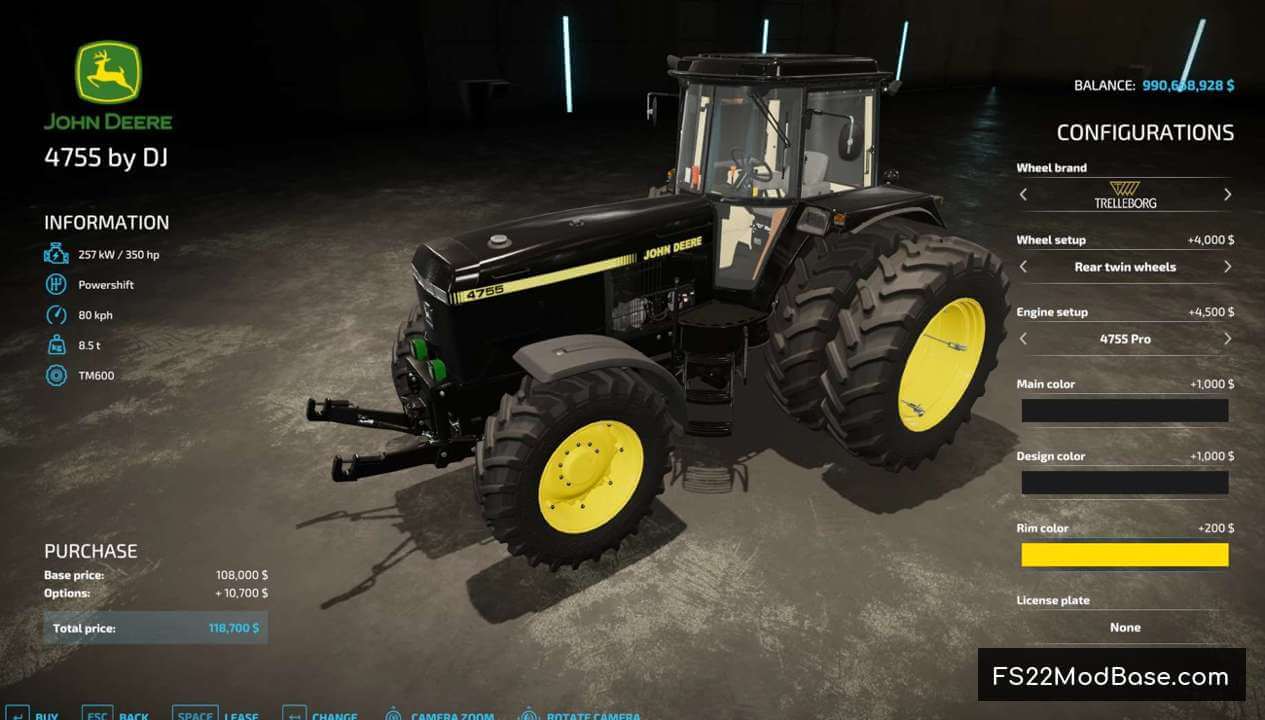 JohnDeere Series4755 by DJ Modding