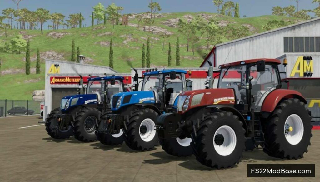 New Holland T7 Ac Series Farming Simulator 22 Mod Ls22 Mod Fs22 Mod 5347