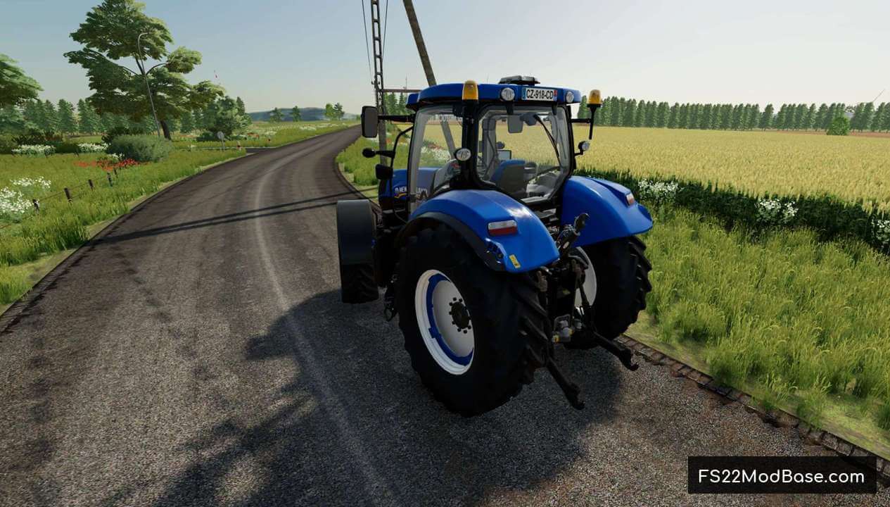 New Holland T7 Tier4a