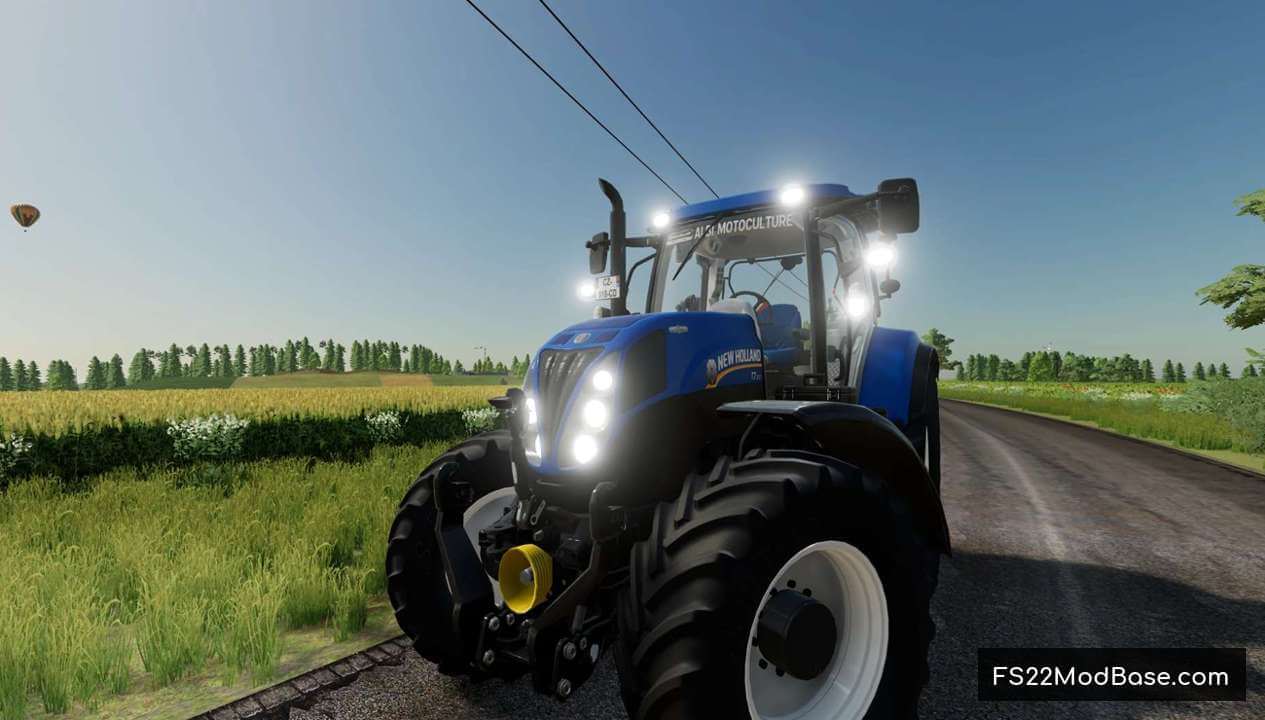 New Holland T7 Tier4a