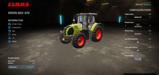 Claas Arion 610-660