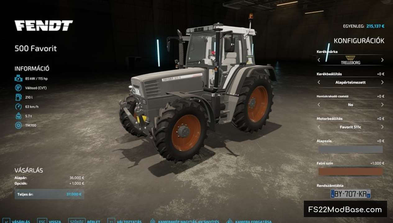 Fendt 900 Favorit 500 MC