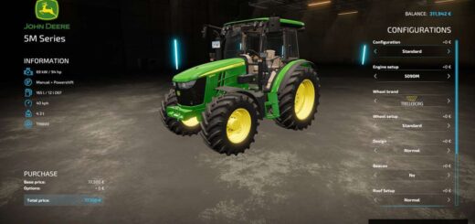 John Deere 5M Series