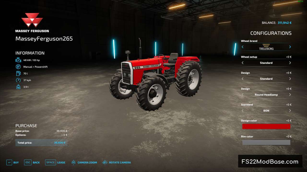 Massey Ferguson 265