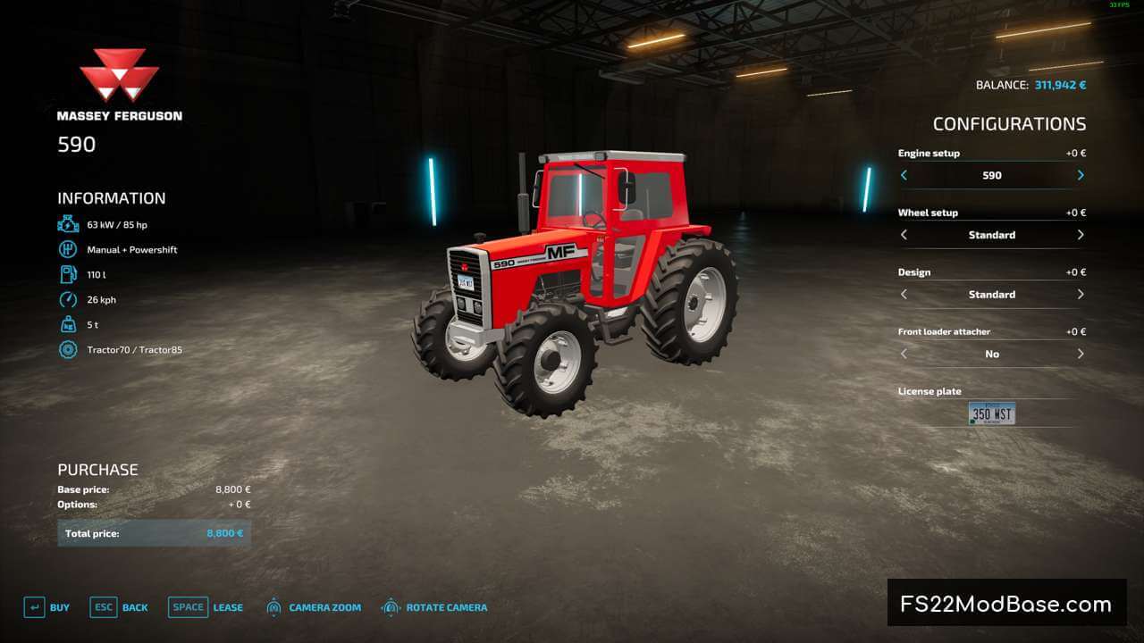 Massey Ferguson 590