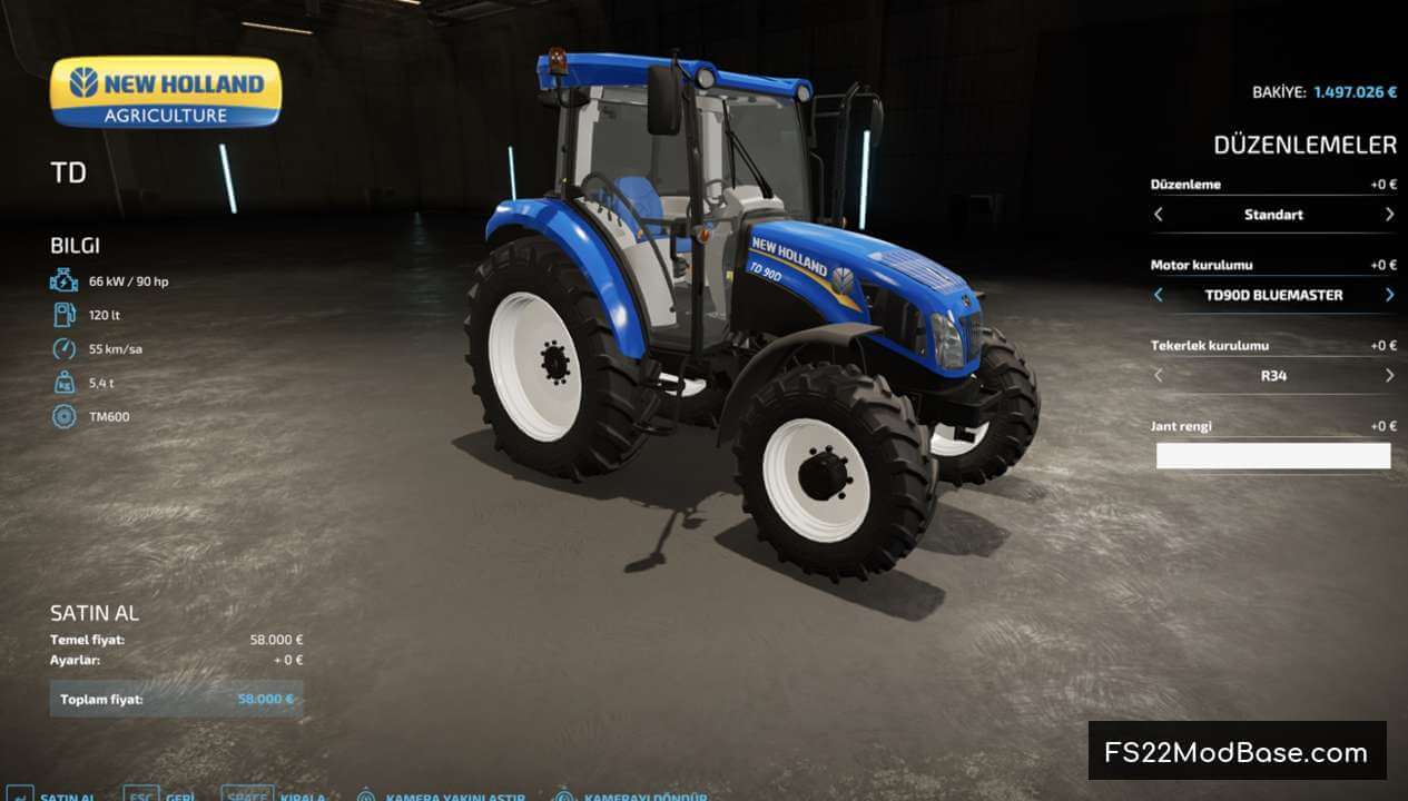 New Holland TD Series