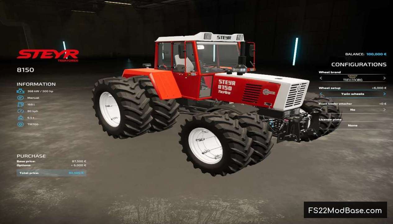 Steyr Series 8150