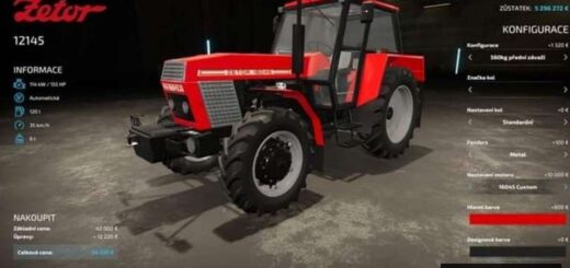 Zetor 12045 and 16145 Pack