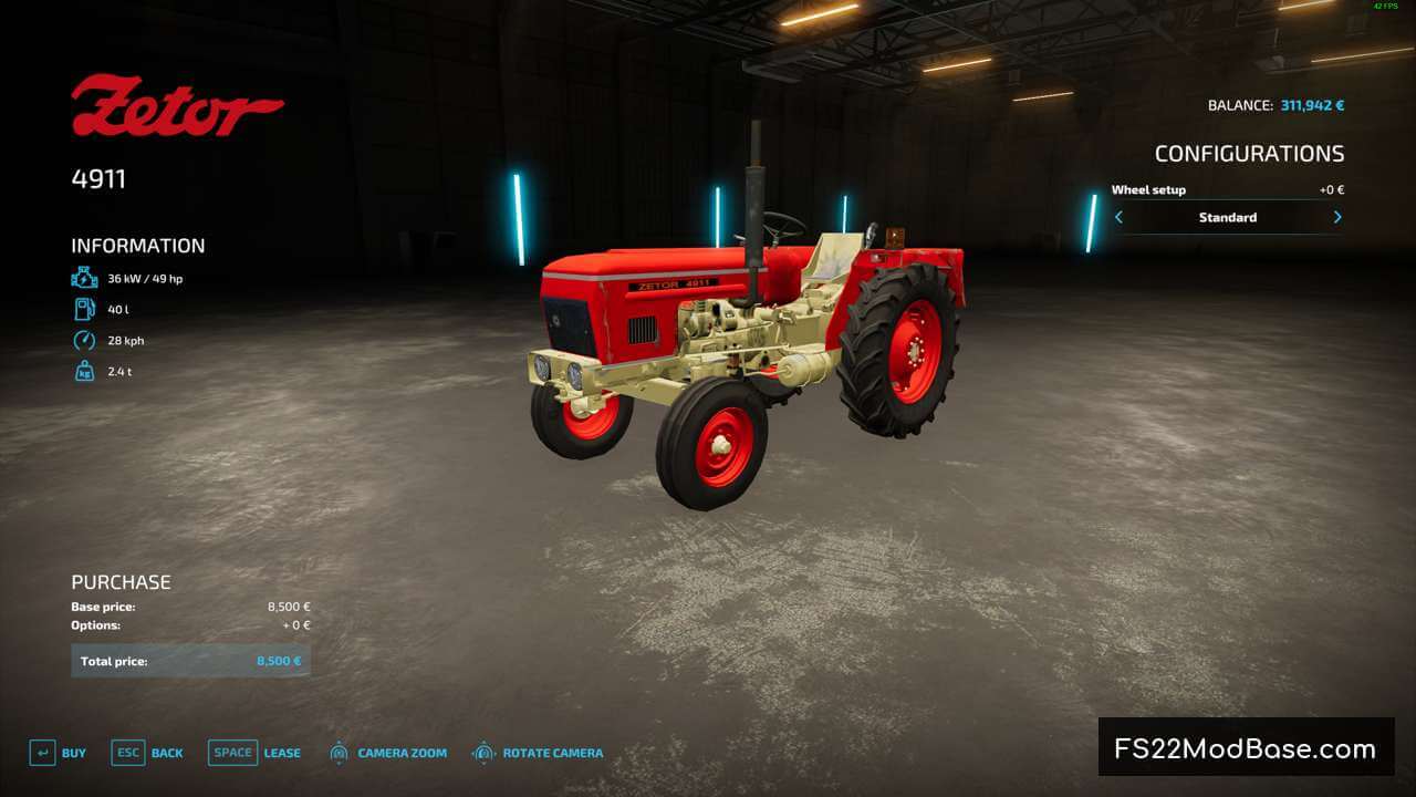 Zetor 4911