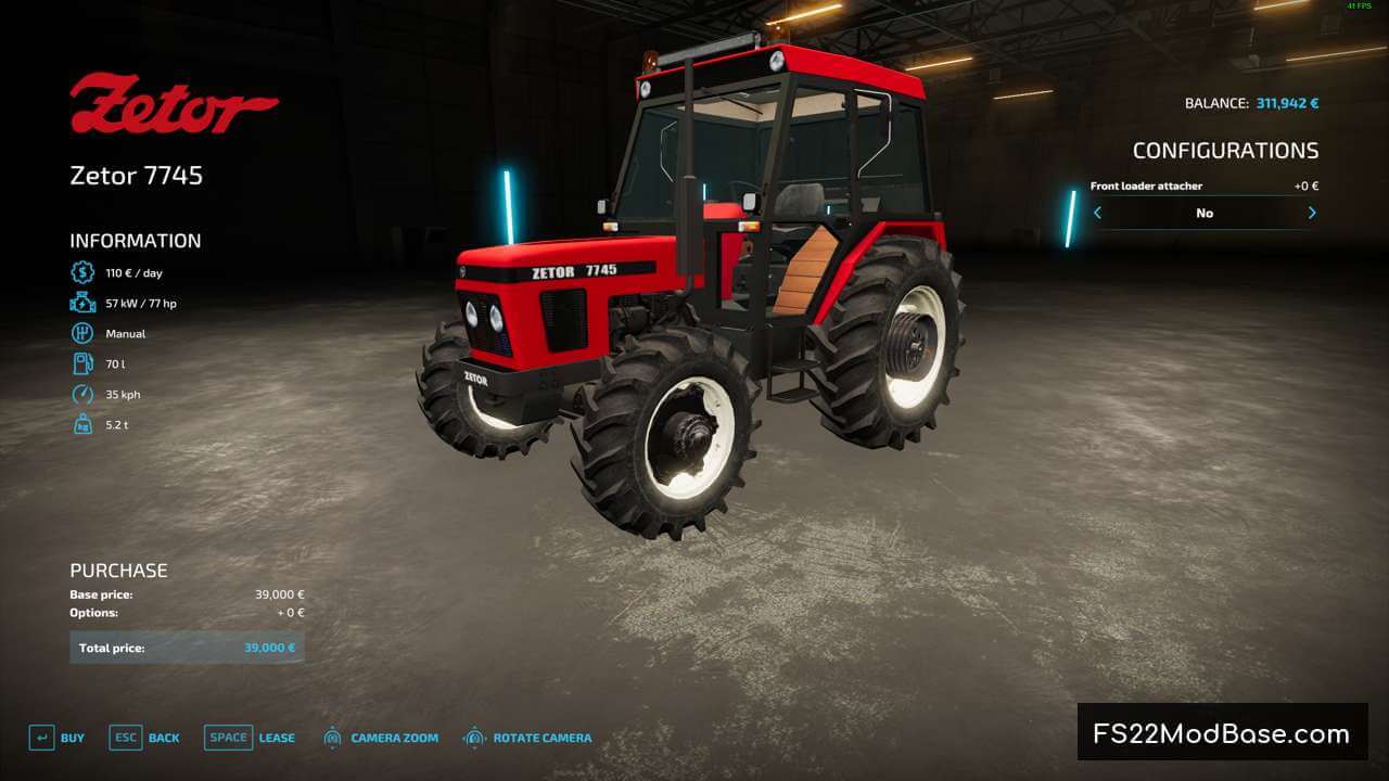 Zetor 7245